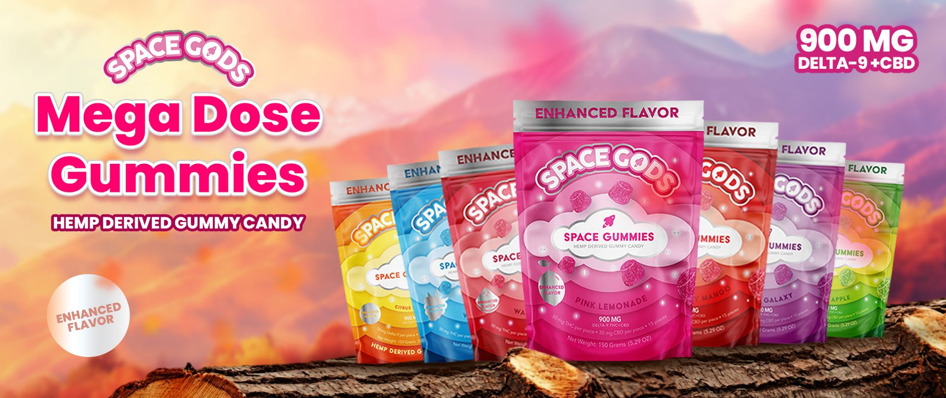 Space Gods Mega Dose Gummies
